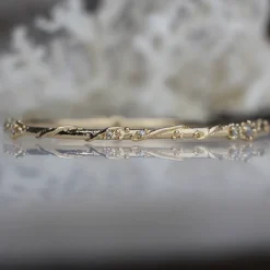 Tomfoolery Diamond Studded Ocean Bangle Sale