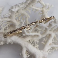 Tomfoolery Diamond Studded Ocean Bangle Sale