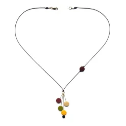 Tomfoolery Discs on Gold Pins Necklace Online