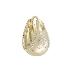 Tomfoolery Dôme Diamond Scatter Hoop Online