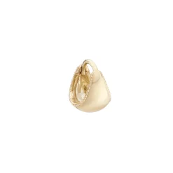 Tomfoolery Dôme Milgrain Edged Huggie Hoop Fashion