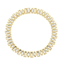 Tomfoolery DRESS Gold Bold Statement Necklace Clearance