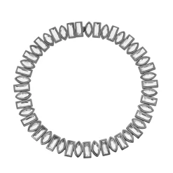 Tomfoolery DRESS Gunmetal Bold Statement Necklace Fashion