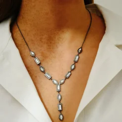 Tomfoolery DRESS Gunmetal Chandelier Drop Pendant Outlet