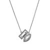 Tomfoolery DRESS Gunmetal Duo Pendant Clearance