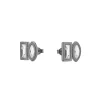Tomfoolery DRESS Gunmetal Duo Studs Sale