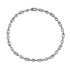 Tomfoolery DRESS Gunmetal Single Row Necklace Clearance