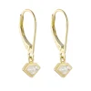 Tomfoolery DUO Diamond Half & Half Drop Earrings Outlet