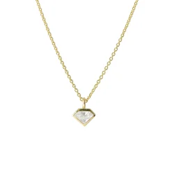 Tomfoolery DUO Half Diamond Pendant Clearance