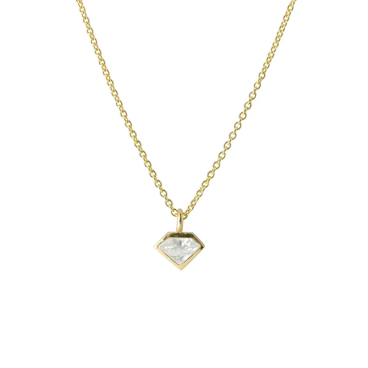 Tomfoolery DUO Half Diamond Pendant Clearance