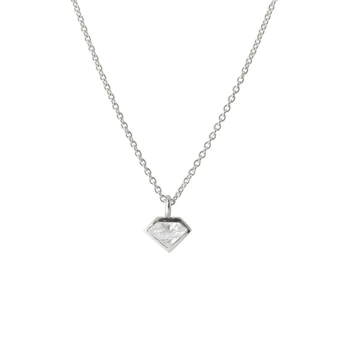 Tomfoolery DUO Half Diamond Pendant Clearance