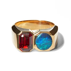 Tomfoolery Dyad Signet no.5 Art Ring Clearance