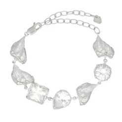 Tomfoolery Eda Silver & White Sapphire Bracelet Online