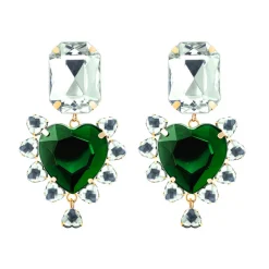 Tomfoolery El Sabor Earrings Clear New