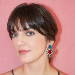 Tomfoolery El Sabor Earrings Red Sale