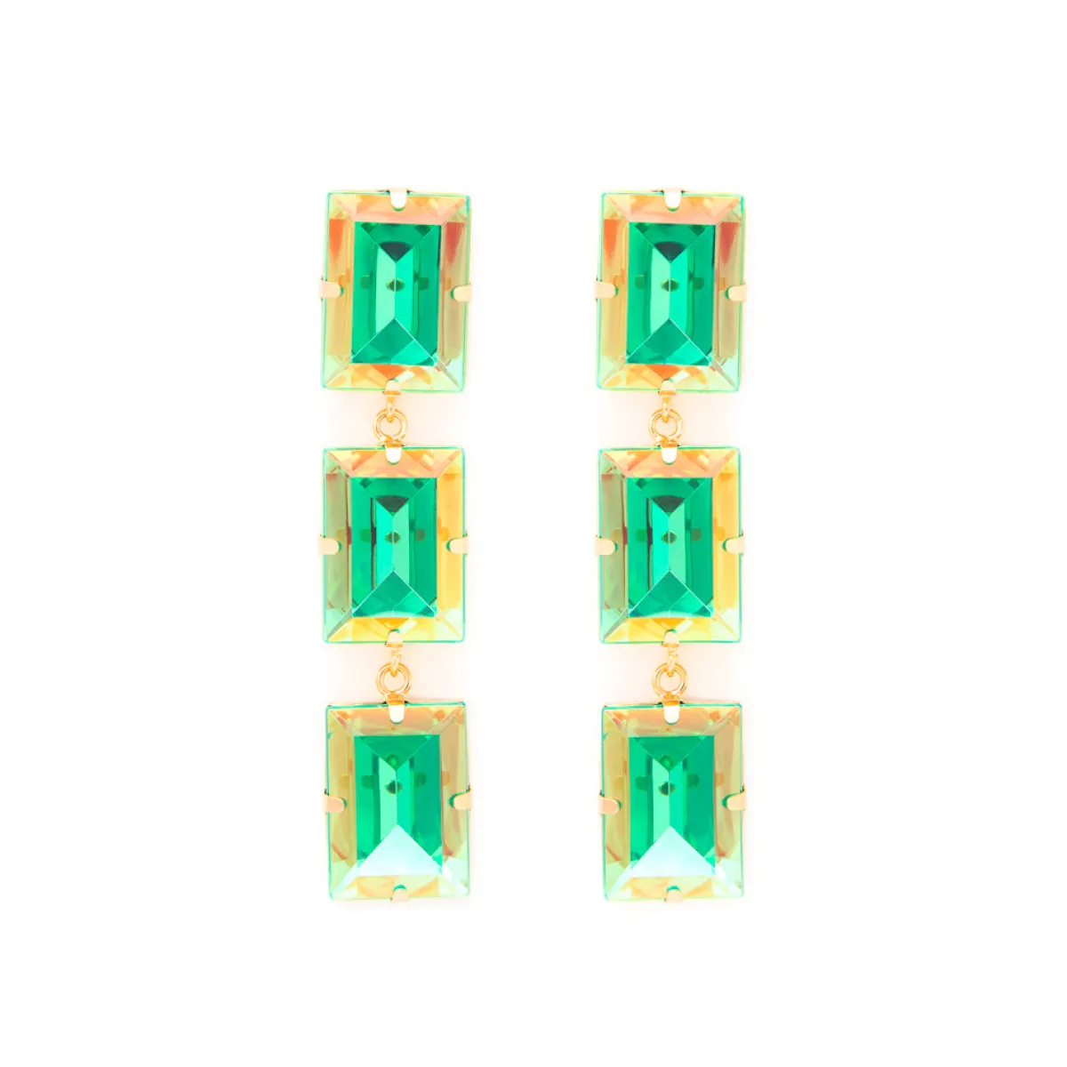 Tomfoolery El Tropical Earrings in Palm Discount