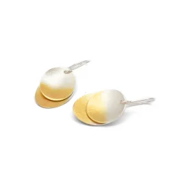 Tomfoolery Electra Double Layer Earrings Outlet