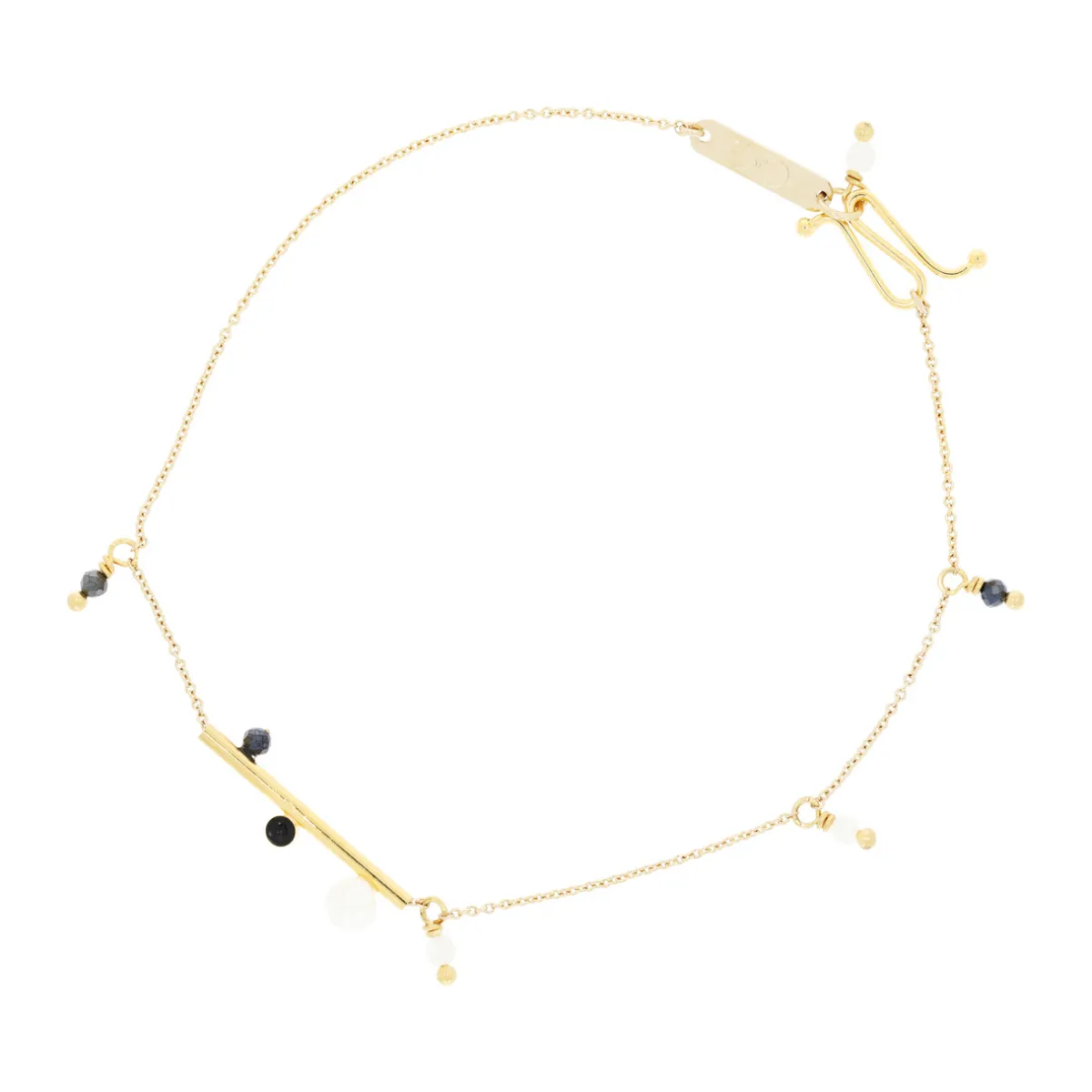 Tomfoolery Elements Pearl & Black Spinel Bracelet Clearance