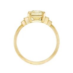 Tomfoolery Empire Stature Five Step Yellow Sapphire Ring Hot