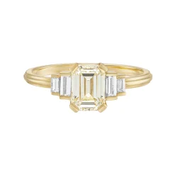 Tomfoolery Empire Stature Five Step Yellow Diamond Ring Discount