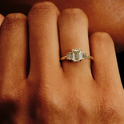 Tomfoolery Empire Stature Five Step Yellow Diamond Ring Discount