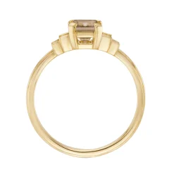 Tomfoolery Empire Stature Five Step Brown Diamond Ring Outlet