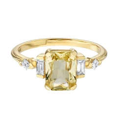Tomfoolery Empire Yellow Sapphire Ring Discount