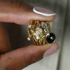 Tomfoolery Era III Band 18ct Yellow Gold & Diamonds Outlet