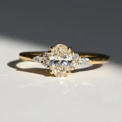 Tomfoolery Eugenie Champagne Diamond Ring Sale