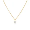 Tomfoolery Eugenie White Diamond Pendant Clearance