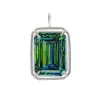 Tomfoolery Eva Gemstone Pendant Emerald Outlet