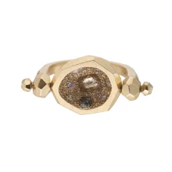 Tomfoolery Evolving Geode Art Ring Outlet