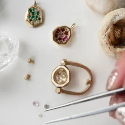 Tomfoolery Evolving Geode Art Ring Outlet