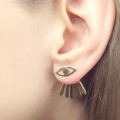 Tomfoolery Eye & Ray Studs Fashion