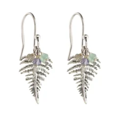 Tomfoolery Fern Hook Earrings Clearance