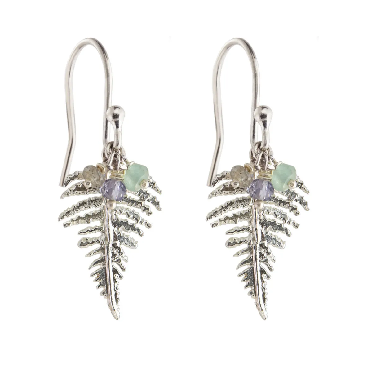Tomfoolery Fern Hook Earrings Clearance