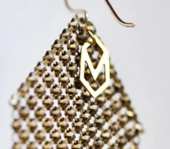Tomfoolery Festival Mesh Drop Earrings Outlet