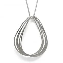 Tomfoolery Fig Multi Silver Pendant Fashion