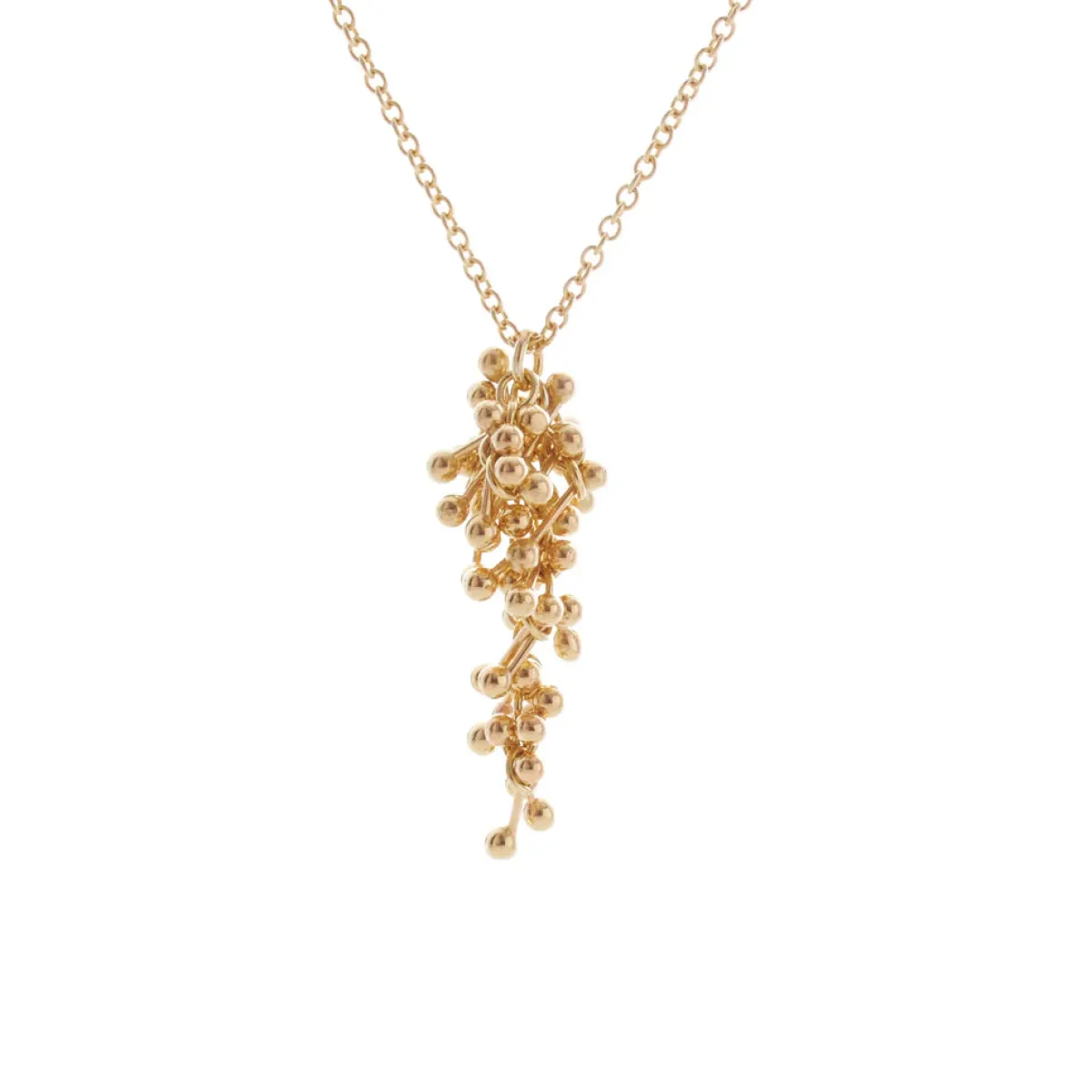 Tomfoolery Fine 9ct Yellow Gold Joy Drop Necklace Discount
