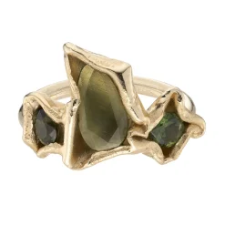 Tomfoolery Fioritura Art Ring Clearance