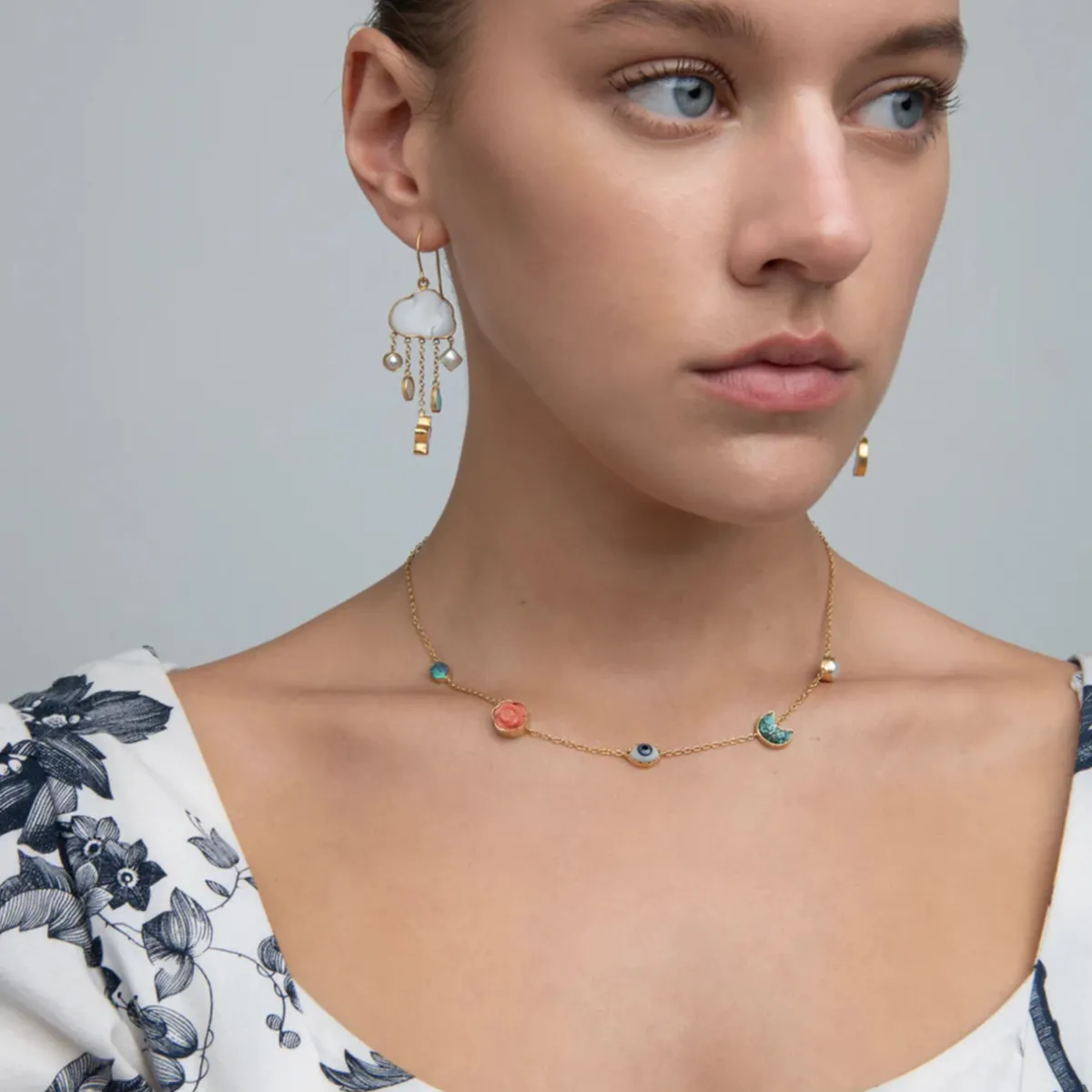 Tomfoolery Five Mini Charm Necklace Best