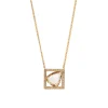 Tomfoolery Frame Rosecut Diamond Necklace Online