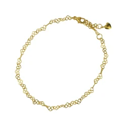 Tomfoolery Full of Heart Chain Bracelet Outlet