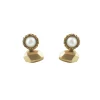 Tomfoolery Gea Duo Pearl Mini Studs Fashion