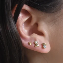 Tomfoolery Gea Duo Pearl Mini Studs Fashion