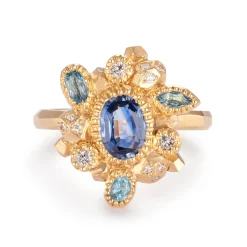 Tomfoolery Gea Multi Halo Ring Fashion