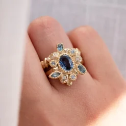 Tomfoolery Gea Multi Halo Ring Fashion