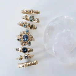 Tomfoolery Gea Multi Halo Ring Fashion