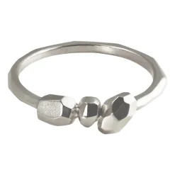 Tomfoolery Gea N3 Silver Ring New