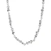 Tomfoolery Gea Silver Faceted Necklace Outlet